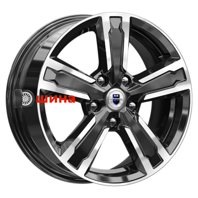 K&K Оклахома (КС998) 6,5x16/5x100 ET45 D67,1 Алмаз черный