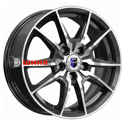 K&K Адамар (КС886) 6,5x16/5x108 ET40 D67,1 Алмаз черный