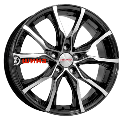 K&K Твист-оригинал (КС697М) 7,5x17/5x120 ET32 D72,6 Алмаз черный