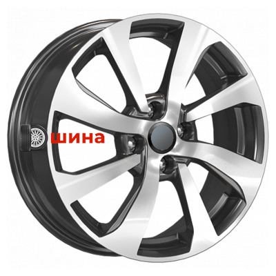 K&K КС893 6x16/4x100 ET41 D60,1 Алмаз черный