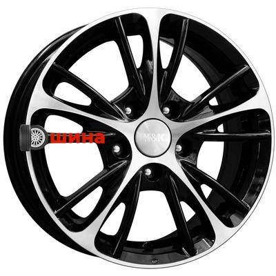 K&K Мулен Руж-оригинал (КС467) 5,5x14/4x100 ET39 D56,6 Алмаз черный