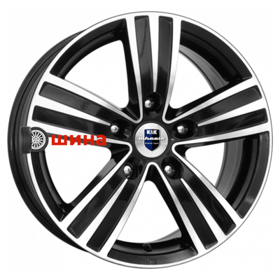 K&K да Винчи (КС608) 6,5x16/5x112 ET42 D57,1 Алмаз черный