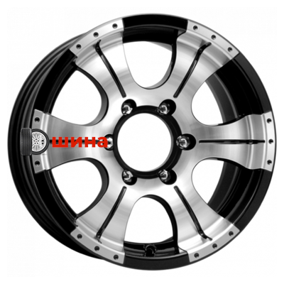 K&K Байконур (КС473) 7x15/5x139,7 ET-5 D108,5 Алмаз черный