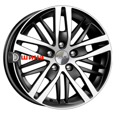 K&K Fencer (КС730) 7x16/5x114,3 ET50 D67,1 Алмаз черный