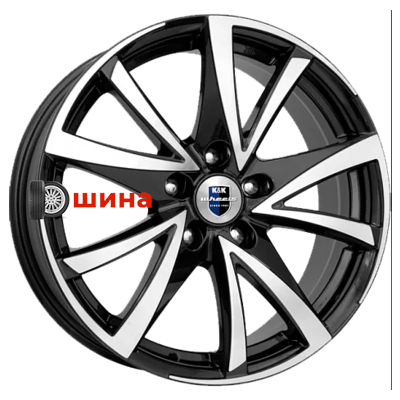 K&K Игуана-оригинал (КС570) 6,5x16/5x114,3 ET43 D67,1 Алмаз черный