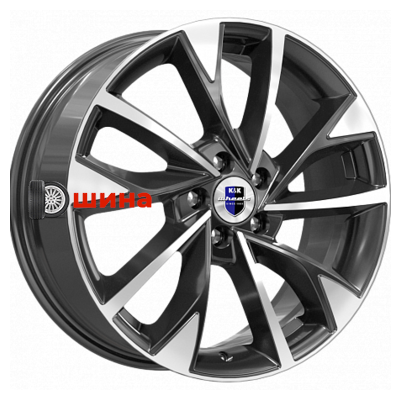 K&K Роквуд (КС900) 7x17/5x108 ET33 D60,1 Алмаз черный