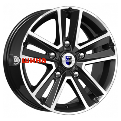 K&K Арена (КС864) 6,5x16/5x139,7 ET40 D98 Алмаз черный SK