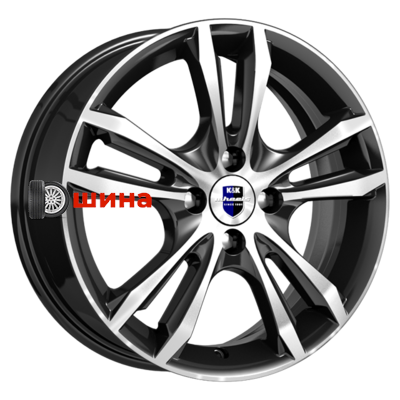 K&K Samara (КС866) 6x16/4x100 ET40 D67,1 Алмаз черный SK
