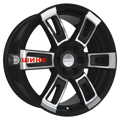 Скад Тор 8x18/6x139,7 ET30 D67,1 Алмаз матовый