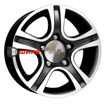 K&K Талисман-Мега (КС592) 7x16/5x139,7 ET35 D110,1 Алмаз МЭТ