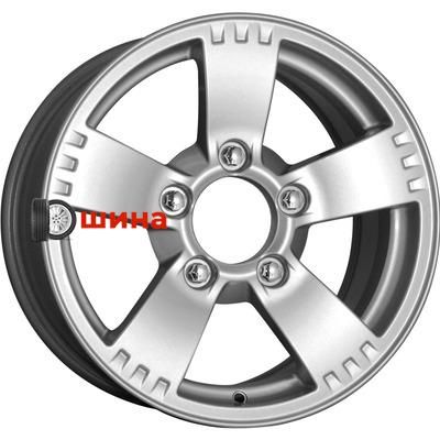 K&K Камелот (КС370) 7x16/5x139,7 ET40 D98 Сильвер КС370