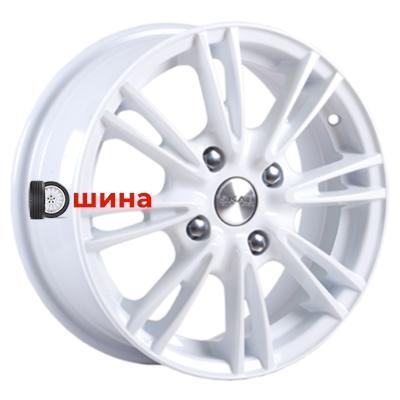 Скад Пантера 5,5x14/4x100 ET45 D67,1 белый