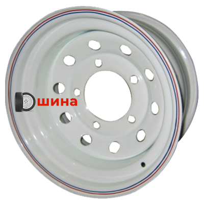 Off-Road Wheels УАЗ 7x15/5x139,7 ET25 D110 белый