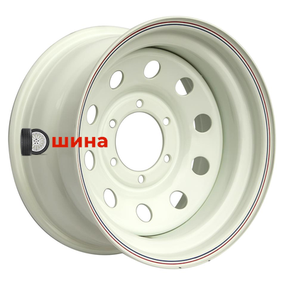 Off-Road Wheels Тойота Ниссан 8x16/6x139,7 ET-25 D110 белый