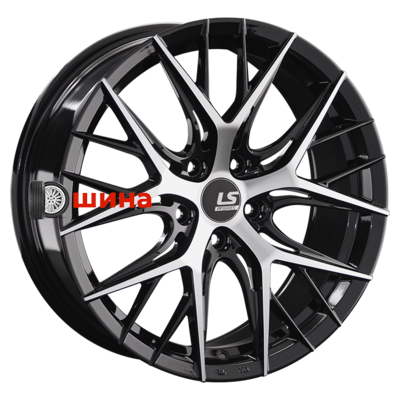 LS FlowForming RC57 8x18/5x112 ET43 D66,6 BKF (конус)