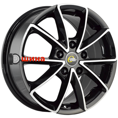 CrossStreet CR-01 5,5x13/4x98 ET35 D58,6 BKF