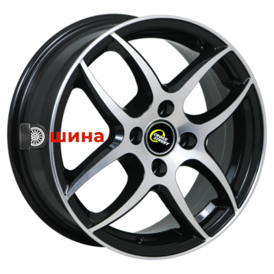 CrossStreet CR-18 6x15/4x100 ET46 D54,1 BKF