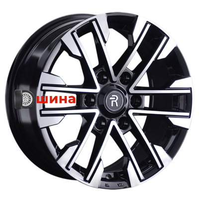 Replay MI169 7,5x17/6x139,7 ET38 D67,1 BKF (конус, C570)