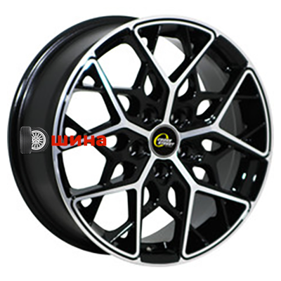CrossStreet CR-20 6,5x16/4x100 ET40 D60,1 BKF