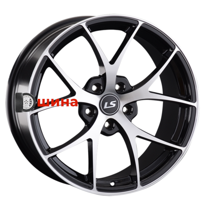 LS 845 8,5x18/5x114,3 ET35 D67,1 BKF (конус)