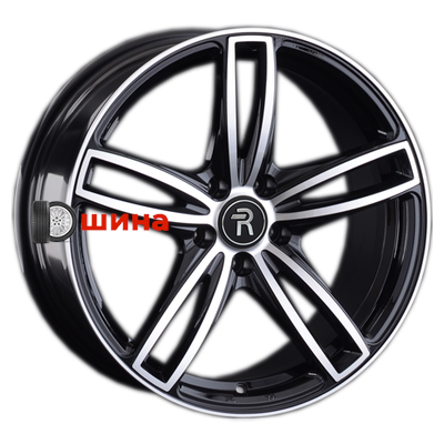 Replay A141 8x18/5x112 ET25 D66,6 BKF (конус, A001)