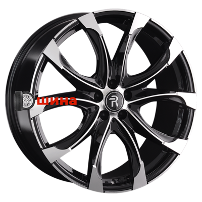 Replay LR54 9,5x22/5x120 ET49 D72,6 BKF (конус, LR002)