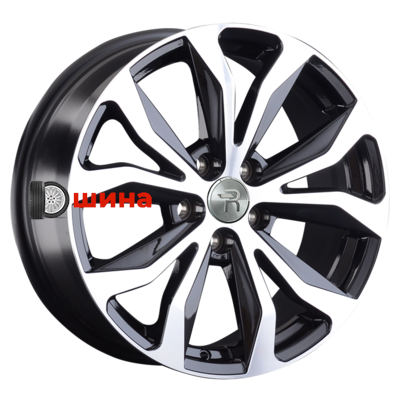 Replay LX62 7,5x18/5x114,3 ET39 D60,1 BKFP (конус, C570)