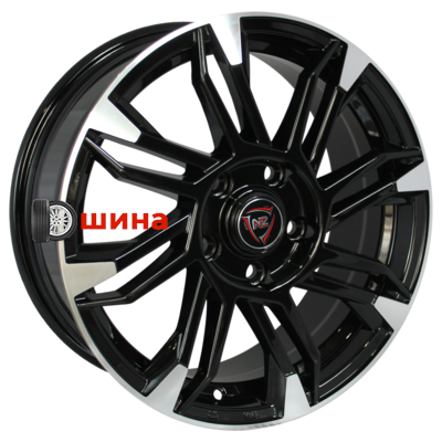 NZ F-8 6x15/5x105 ET39 D56,6 BKPS