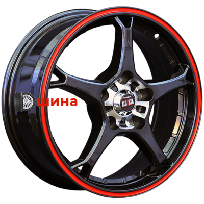 Alcasta M11 6,5x16/5x114,3 ET45 D60,1 BKRS