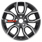 Khomen Wheels KHW1713 (Qashqai) 7x17/5x114,3 ET40 D66,1 Black-FP