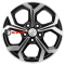 Khomen Wheels KHW1606 (Kaptur) 6,5x16/5x114,3 ET50 D66,1 Black-FP