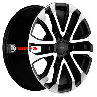 Khomen Wheels KHW1805 (Haval H9) 7,5x18/6x139,7 ET42 D75,1 Black-FP