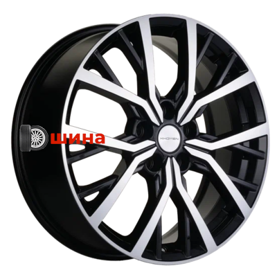 Khomen Wheels KHW1806 (Outlander) 7x18/5x114,3 ET38 D67,1 Black-FP