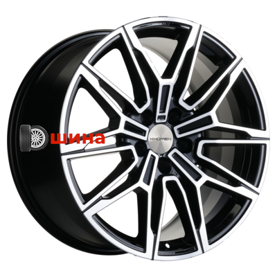 Khomen Wheels KHW1904 (RX/NX) 8,5x19/5x114,3 ET30 D60,1 Black-FP