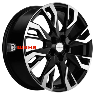 Khomen Wheels KHW1809 (Chery Tiggo 3/Tiggo 3 Pro) 7x18/5x108 ET45 D60,1 Black-FP