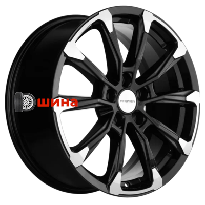 Khomen Wheels KHW1808 (Exeed TXL) 7,5x18/5x108 ET35 D65,1 Black-FP