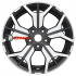 Khomen Wheels KHW1715 (Teana/X-trail) 7x17/5x114,3 ET45 D66,1 Black-FP