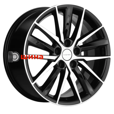 Khomen Wheels KHW1807 (Camry NEW) 8x18/5x114,3 ET50 D60,1 Black-FP