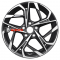 Khomen Wheels KHW1716 (Kuga/Focus) 7x17/5x108 ET50 D63,3 Black-FP