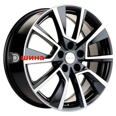 Khomen Wheels KHW1802 (Chery Tiggo) 7x18/5x108 ET40 D60,1 Black-FP