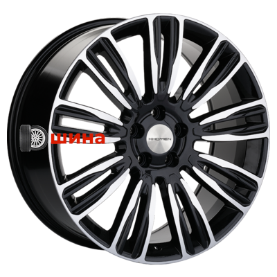 Khomen Wheels KHW2004 (SantaFe) 8,5x20/5x114,3 ET48 D67,1 Black-FP