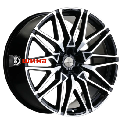 Khomen Wheels KHW2103 (X5/X6/X7осн.) 9,5x21/5x112 ET37 D66,6 Black-FP