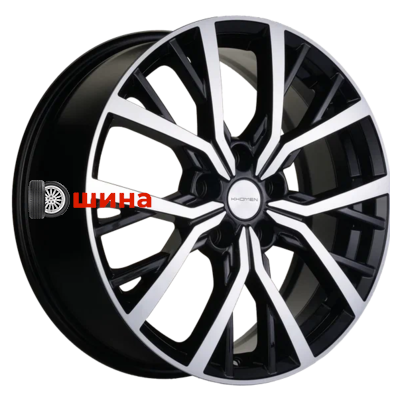 Khomen Wheels KHW1806 (Koleos) 7x18/5x114,3 ET35 D66,1 Black-FP