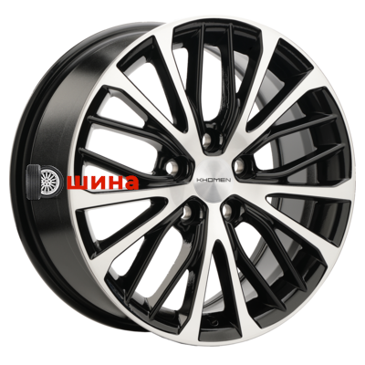 Khomen Wheels KHW1705 (Chery Tiggo) 7x17/5x108 ET40 D60,1 Black-FP