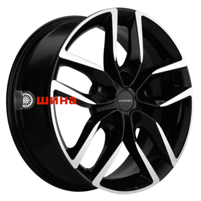 Khomen Wheels KHW1708 (Elantra/Ceed/i30) 6,5x17/5x114,3 ET46 D67,1 Black-FP
