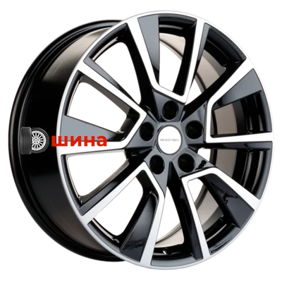 Khomen Wheels KHW1802 (Forester) 7x18/5x114,3 ET48 D56,1 Black-FP