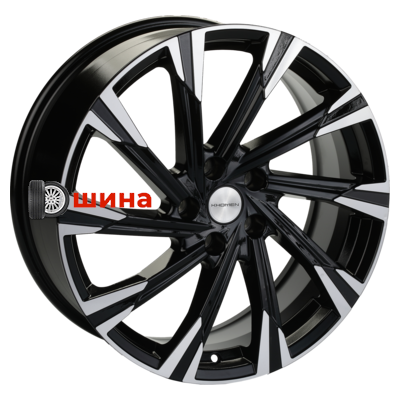 Khomen Wheels KHW1901 (Outlander) 7,5x19/5x114,3 ET38 D67,1 Black-FP