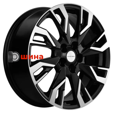 Khomen Wheels KHW1809 (Chery Tiggo) 7x18/5x108 ET40 D60,1 Black-FP