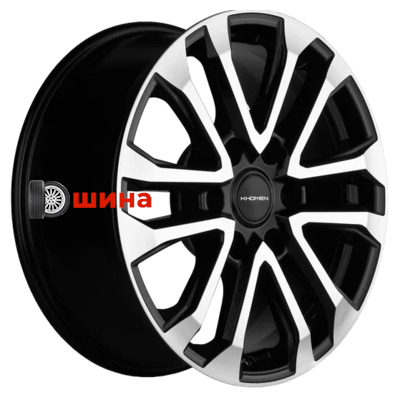 Khomen Wheels KHW1805 (Pajero) 7,5x18/6x139,7 ET46 D67,1 Black-FP