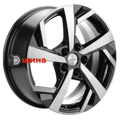 Khomen Wheels KHW1901 (Haval 7/7x) 7,5x19/5x114,3 ET40 D64,1 Black-FP